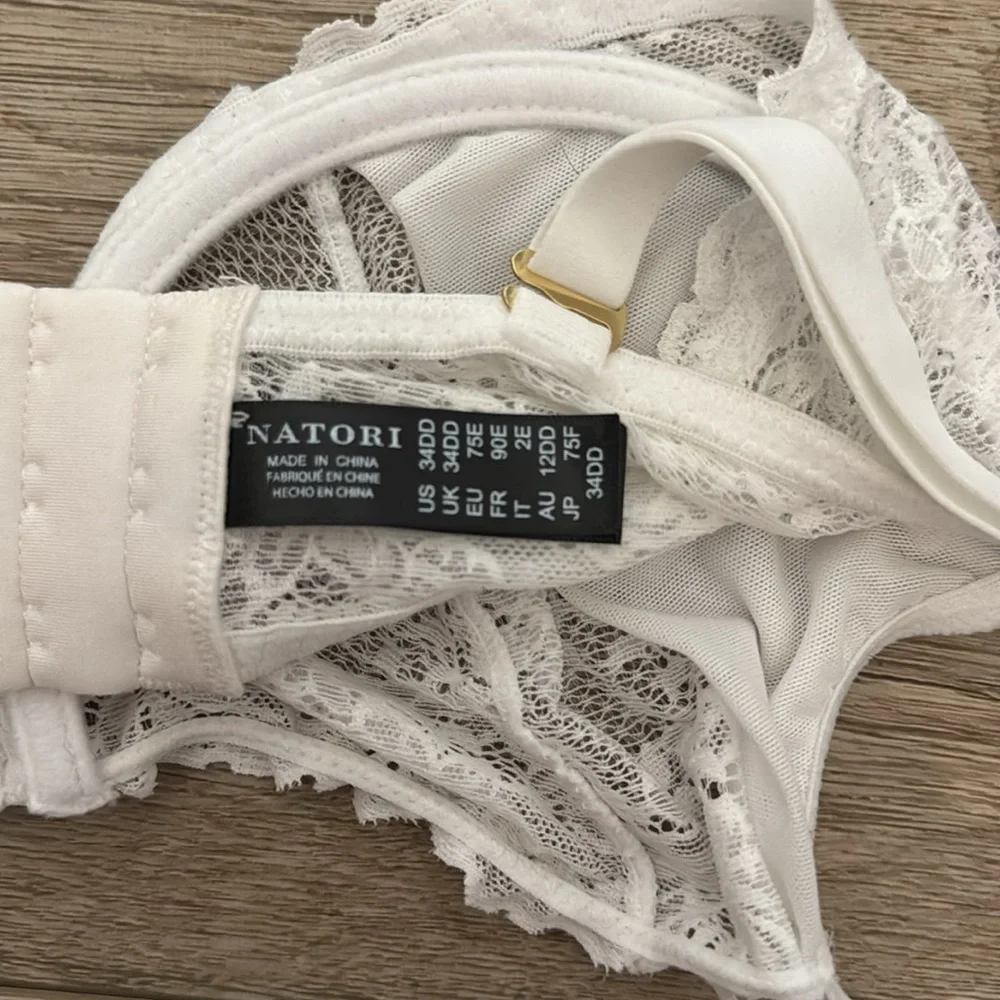 NATORI Heavenly Convertible Balconette Underwire Bra, 34DD - Picture 4 of 5